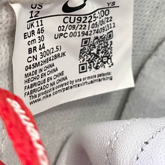 Supreme Nike Air Force 1 Sneakers Low Mini Box Logo White - Picture 8 of 10